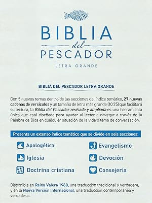 RVR60: LA BIBLIA DEL PESCADOR