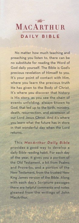 RVR60: NKJV MACARTHUR DAILY BIBLE