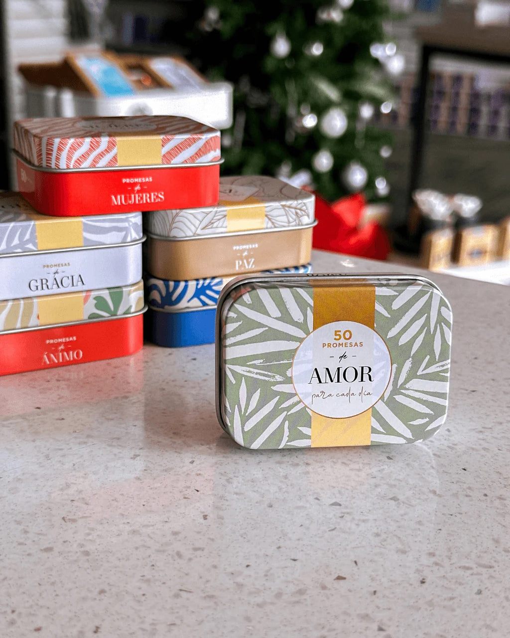 50 PROMESAS DE AMOR: CAJA METÁLICA