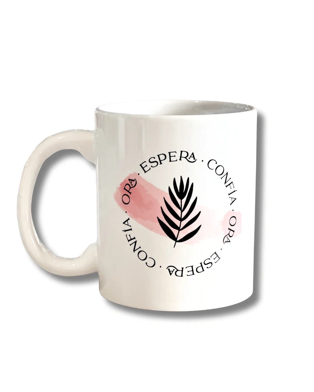 TAZA MINIMALISTA: ORA ESPERA CONFÍA