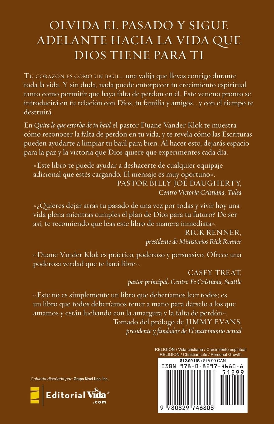 QUITA LO QUE ESTORBA DE TU BAÚL