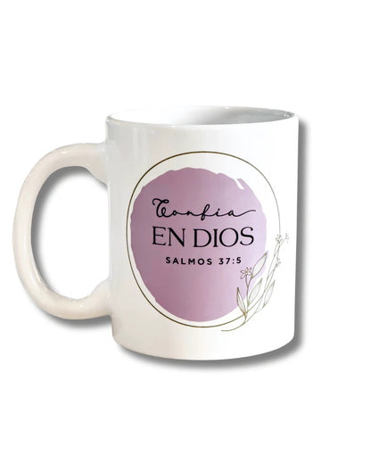 TAZA MINIMALISTA: CONFÍA EN DIOS