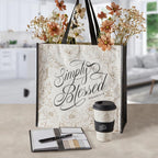BAMBOO TUMBLER: SIMPLY BLESSED