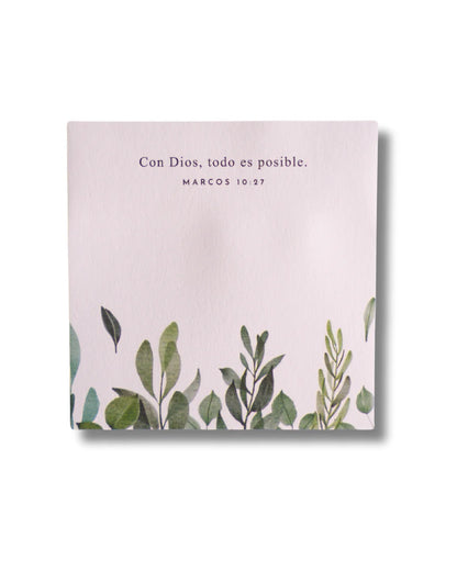 NOTAS ADHESIVAS: CON DIOS