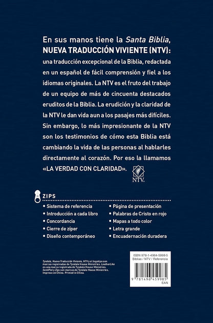 NTV: BIBLIA LETRA GRANDE ULTRA FINA