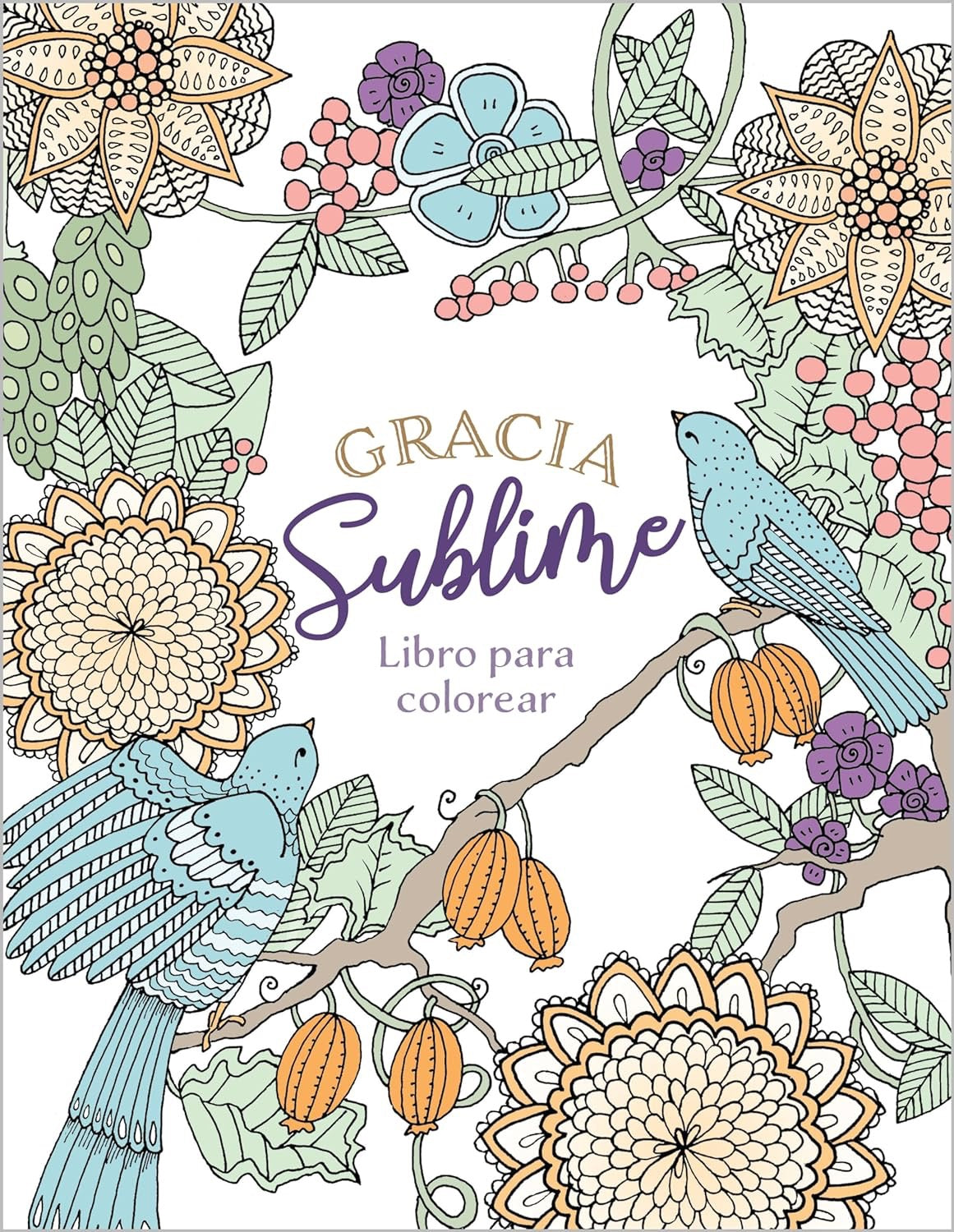 LIBRO DE COLOREAR: GRACIA SUBLIME