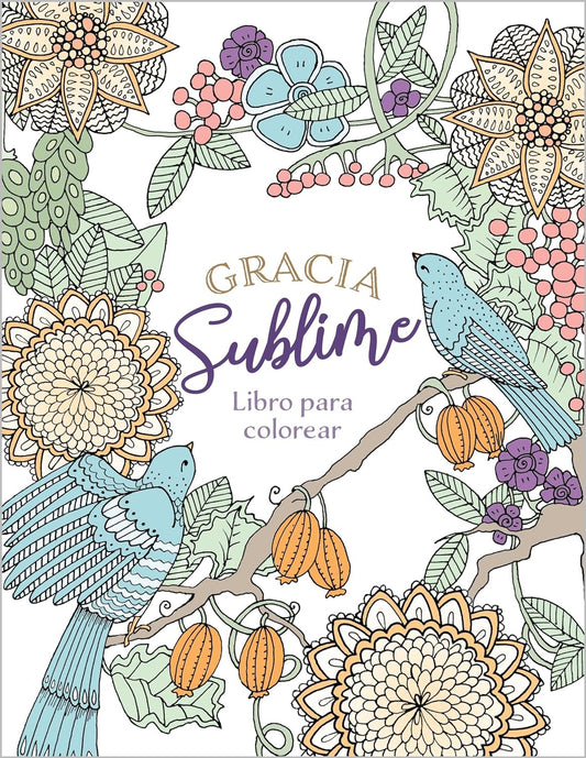 LIBRO DE COLOREAR: GRACIA SUBLIME