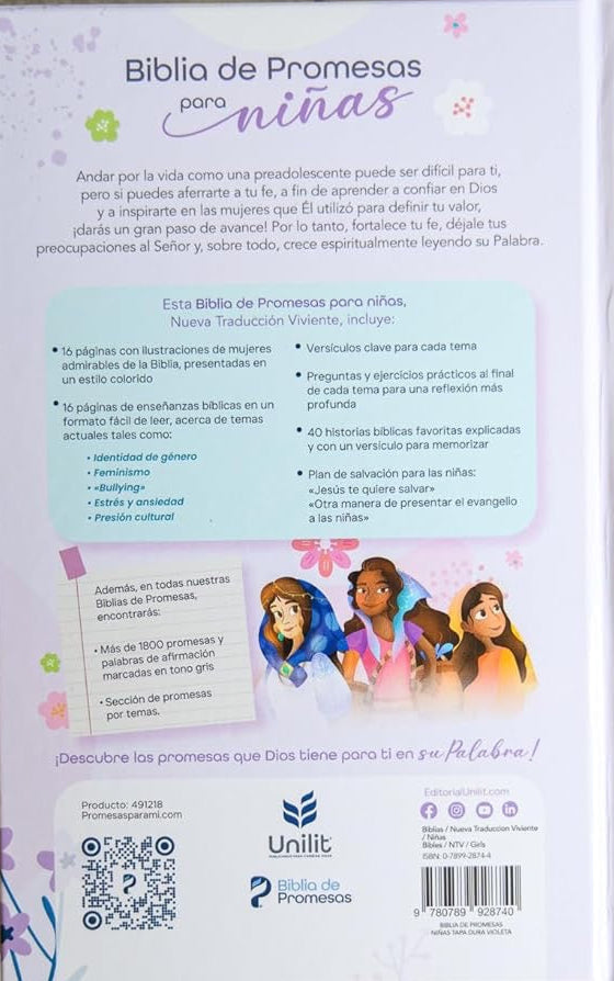 NTV: BIBLIA PROMESAS PARA NIÑAS