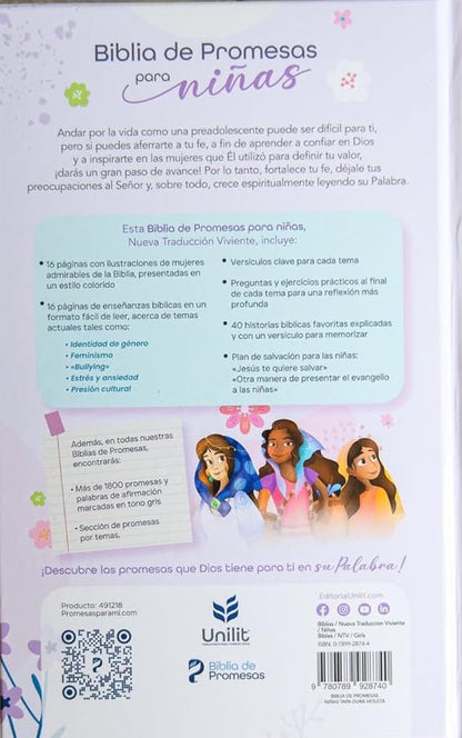 NTV: BIBLIA PROMESAS PARA NIÑAS
