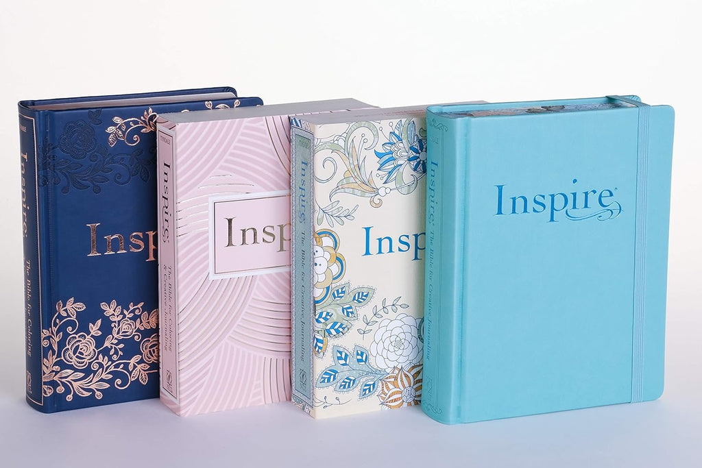 NTV: ISPIRE BIBLE NLT: THE BIBLE FOR COLORING & CREATIVE JOURNALING