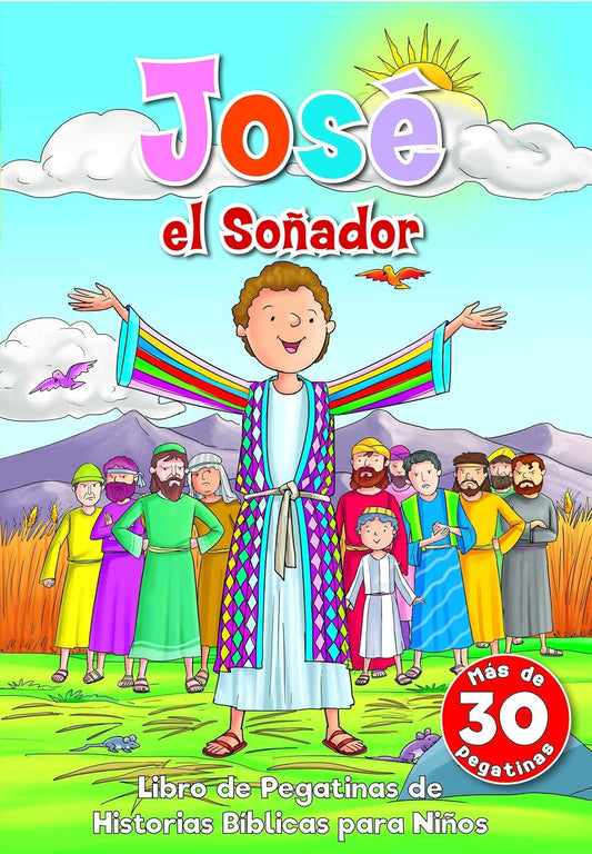 LIBRO DE PEGATINAS:  JOSÉ EL SOÑADOR