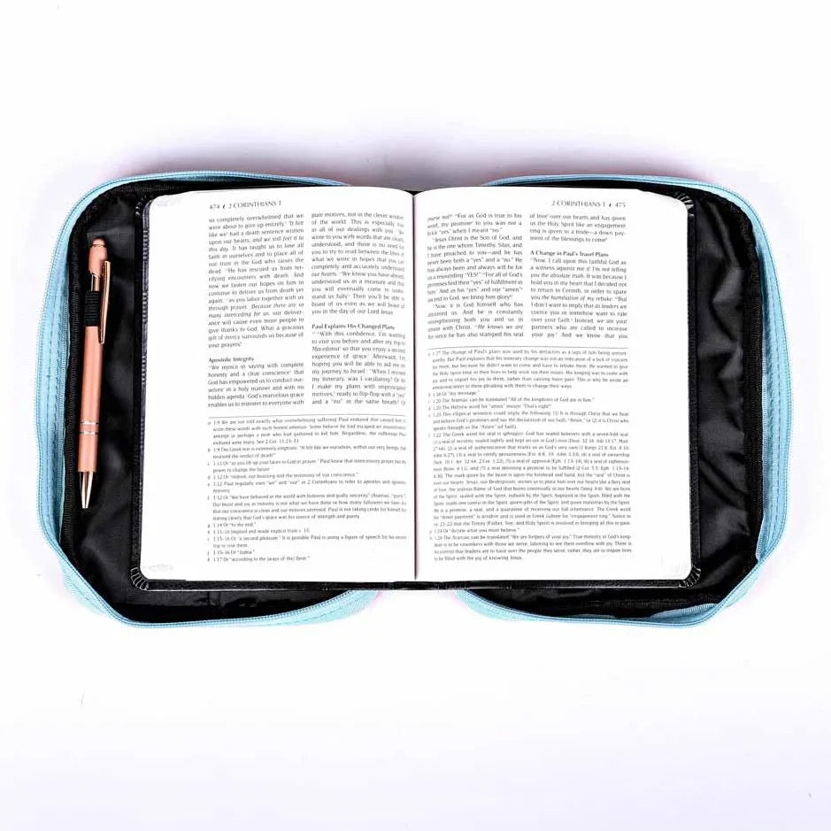 CUBIERTA PARA BIBLIA:  FLORECE