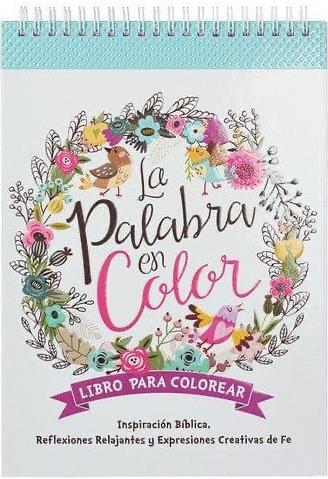 LIBRO PARA COLOREAR: LA PALABRA EN COLOR