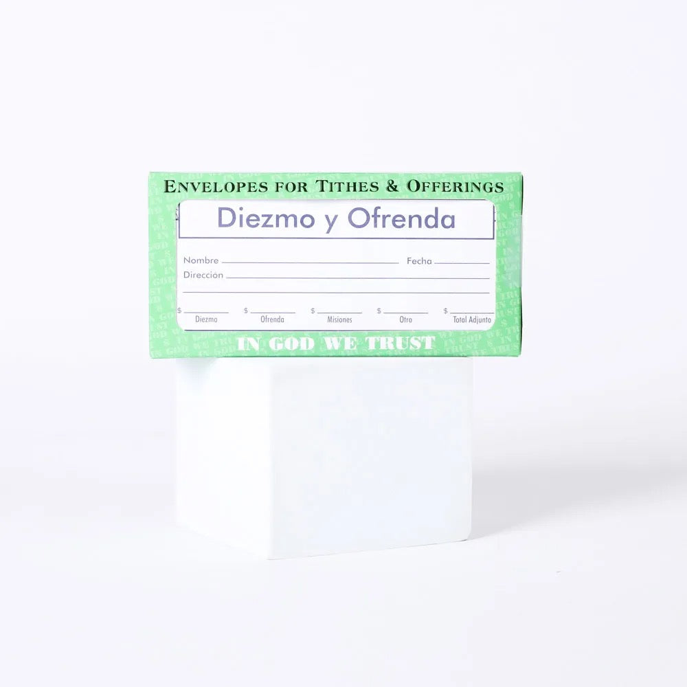 SOBRE PARA DIEZMOS Y OFRENDAS