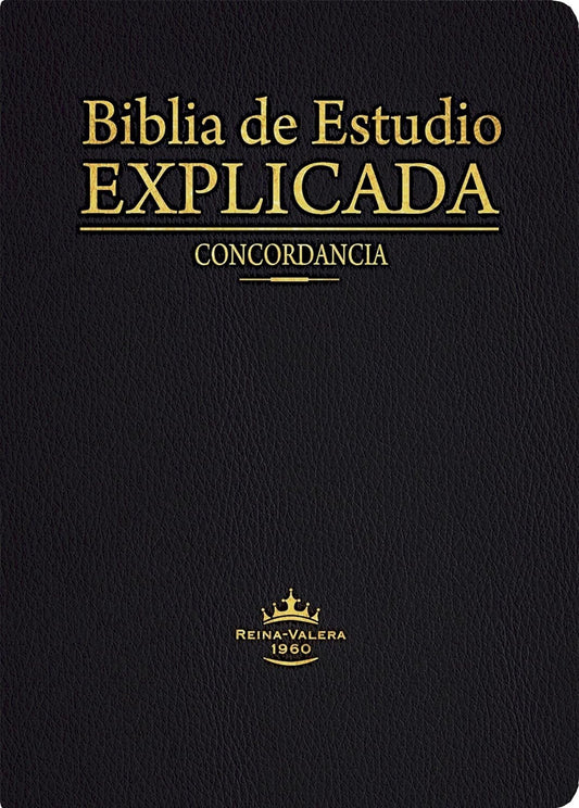 RVR60: BIBLIA DE ESTUDIO EXPLICADA