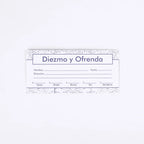 SOBRE PARA DIEZMOS Y OFRENDAS