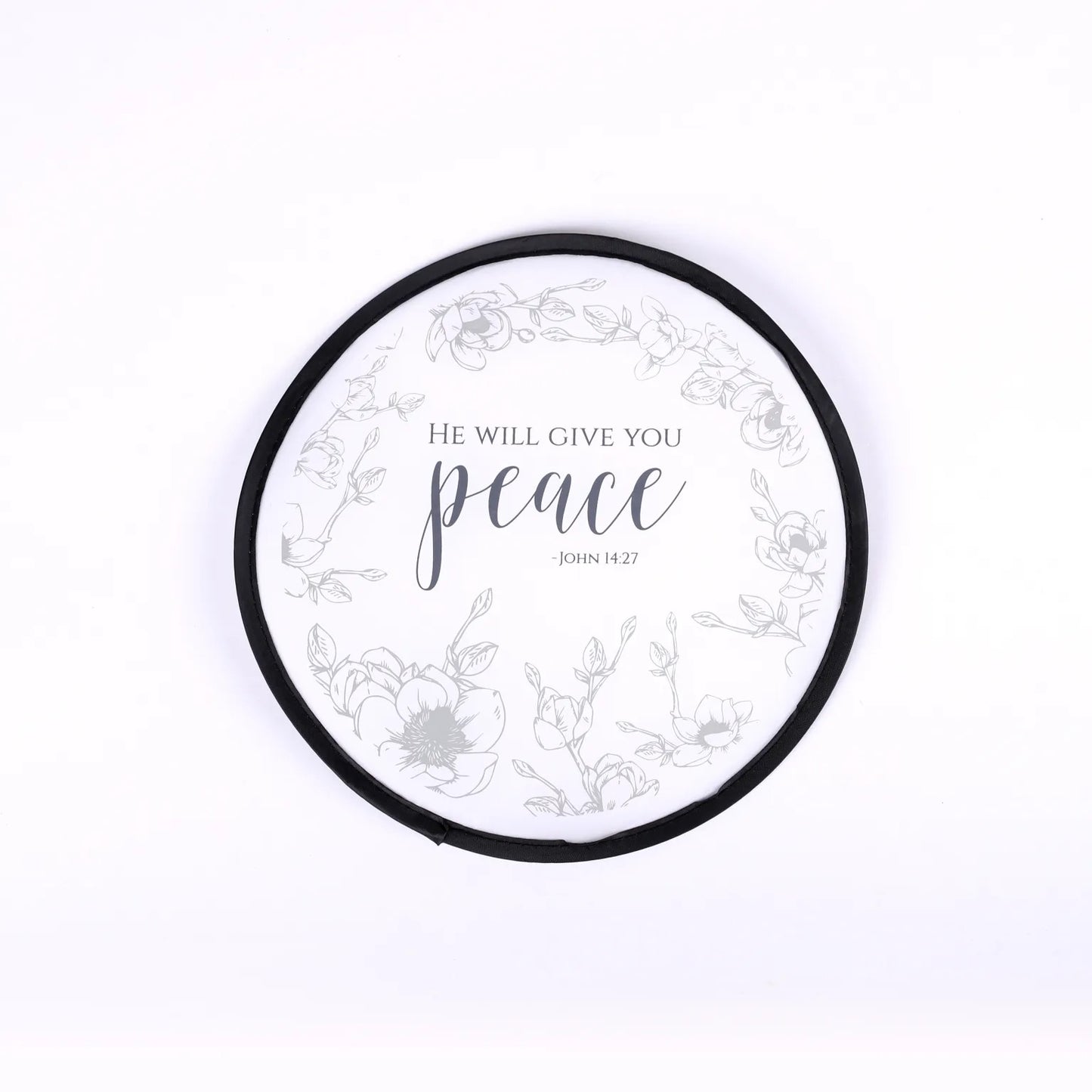 ABANICO PLEGABLE: "PEACE"