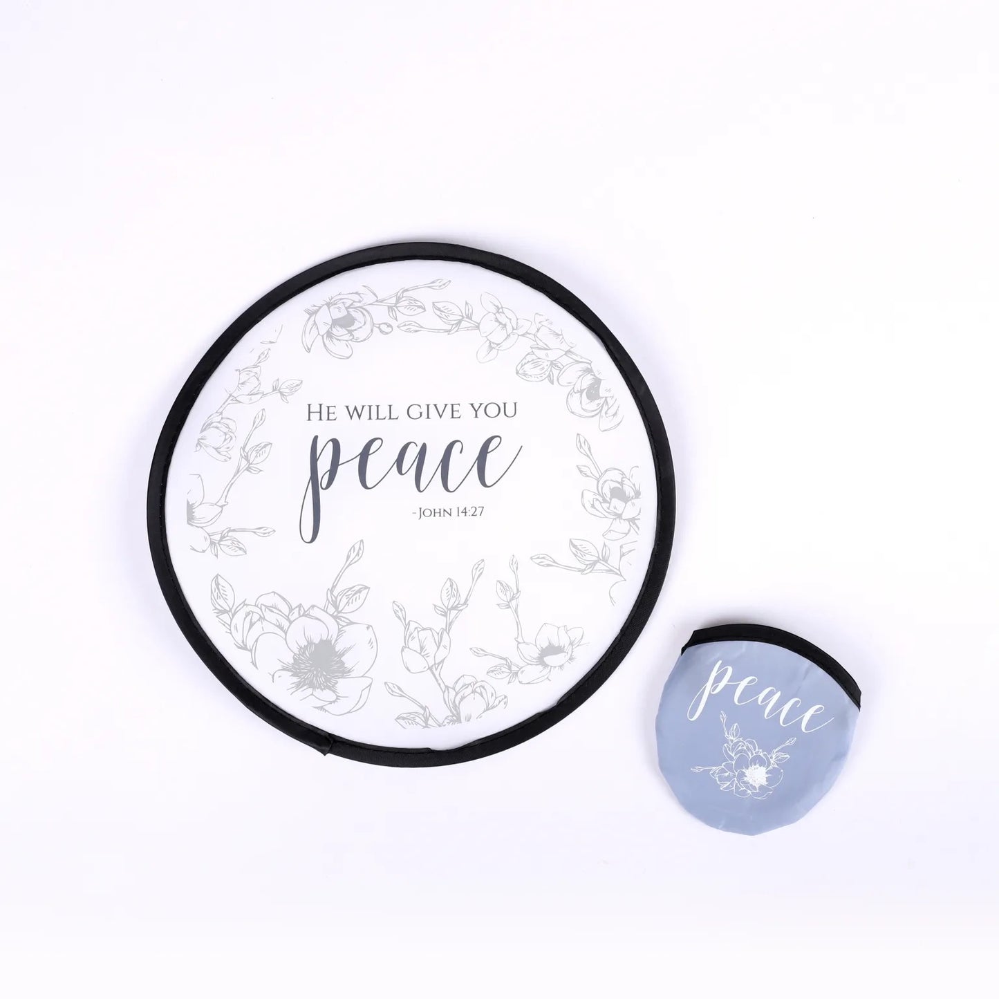 ABANICO PLEGABLE: "PEACE"