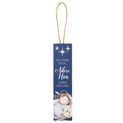 ORNAMENTO DE NAVIDAD: ADORE HIM
