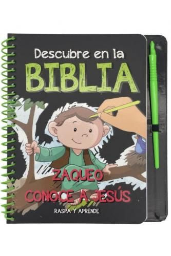 DESCUBRE EN LA BIBLIA: ZAQUEO CONOCE A JESUS, RASPA Y APRENDE