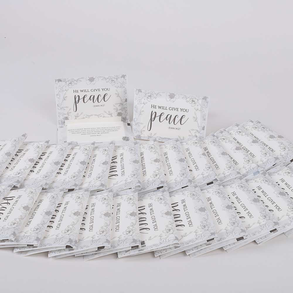 TISSUE: PAQUETE DE PAÑUELOS: EL TE DARÁ PAZ