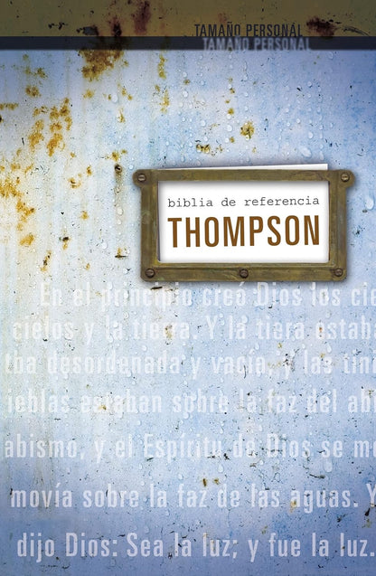 RVR60: BIBLIA DE ESTUDIO THOMPSON