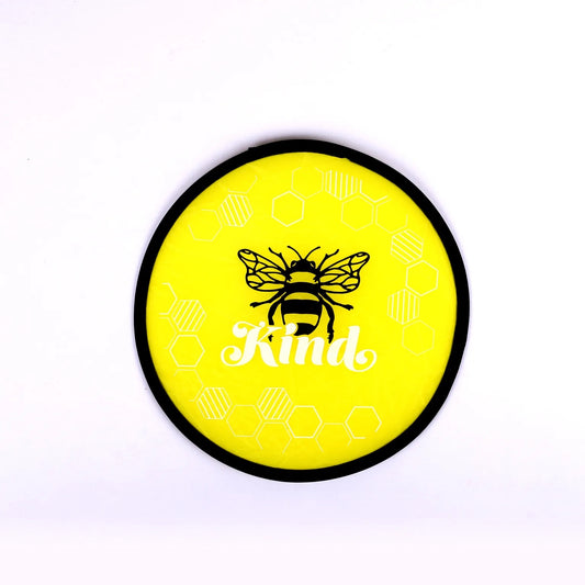 ABANICO PLEGABLE: "BEE KIND"