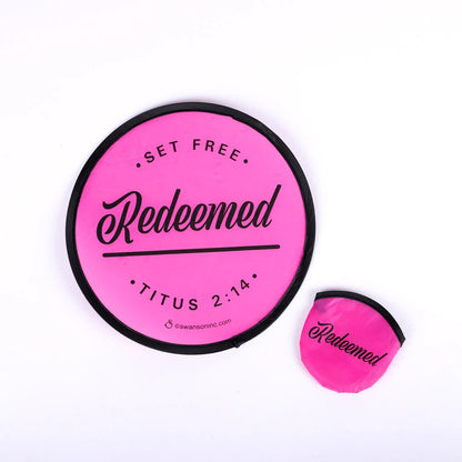 ABANICO PLEGABLE: "REDEEMED"