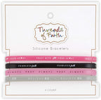 PULSERAS DE SILICONA: FEARLESS