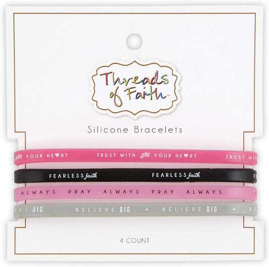 PULSERAS DE SILICONA: FEARLESS