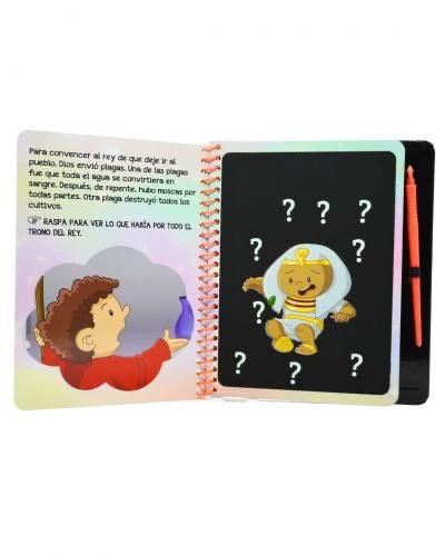 DESCUBRE EN LA BIBLIA: MOISES LIBERA A LOS ESCLAVOS, RASPA Y APRENDE