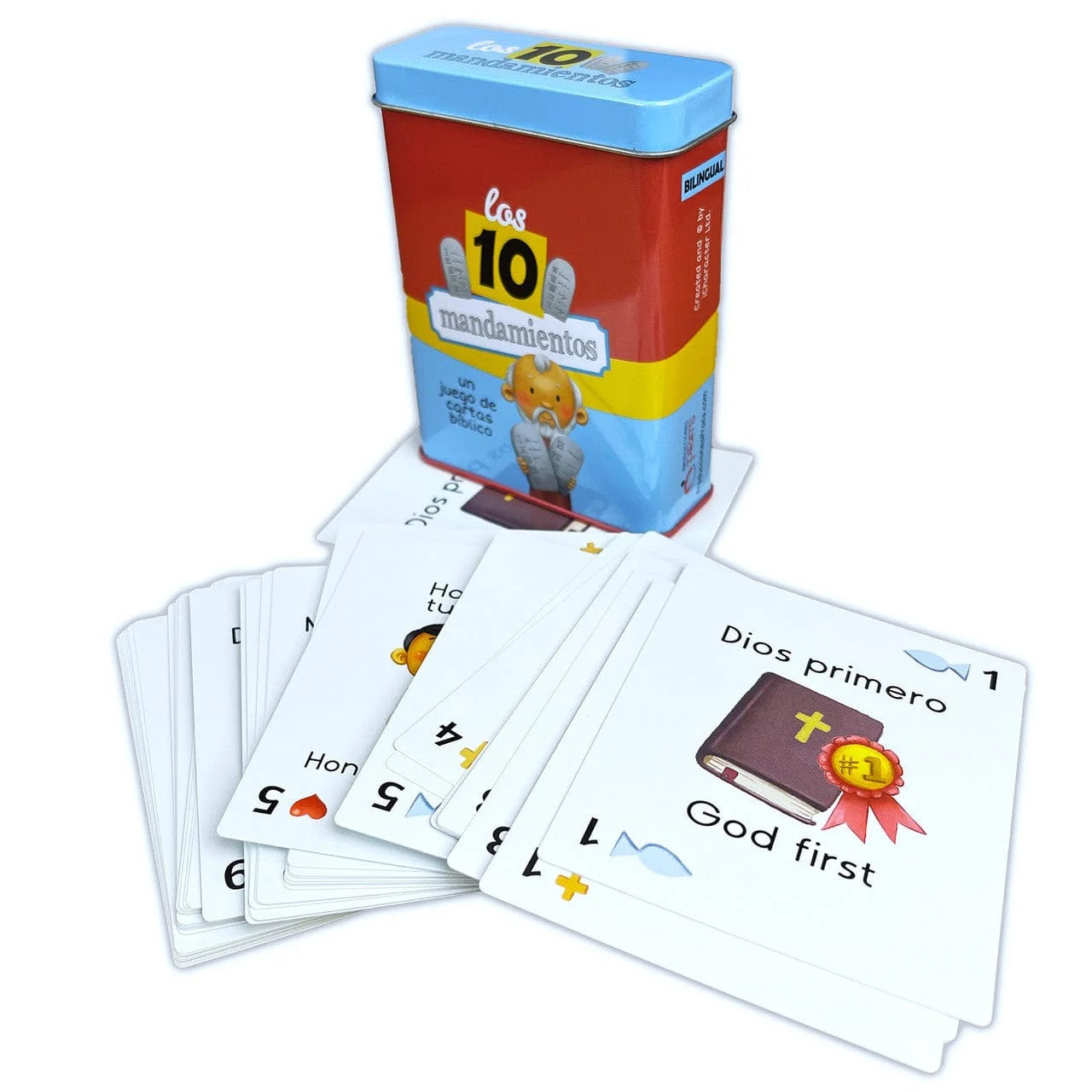 JUEGO DE CARTAS: LOS DIEZ MANDAMIENTOS