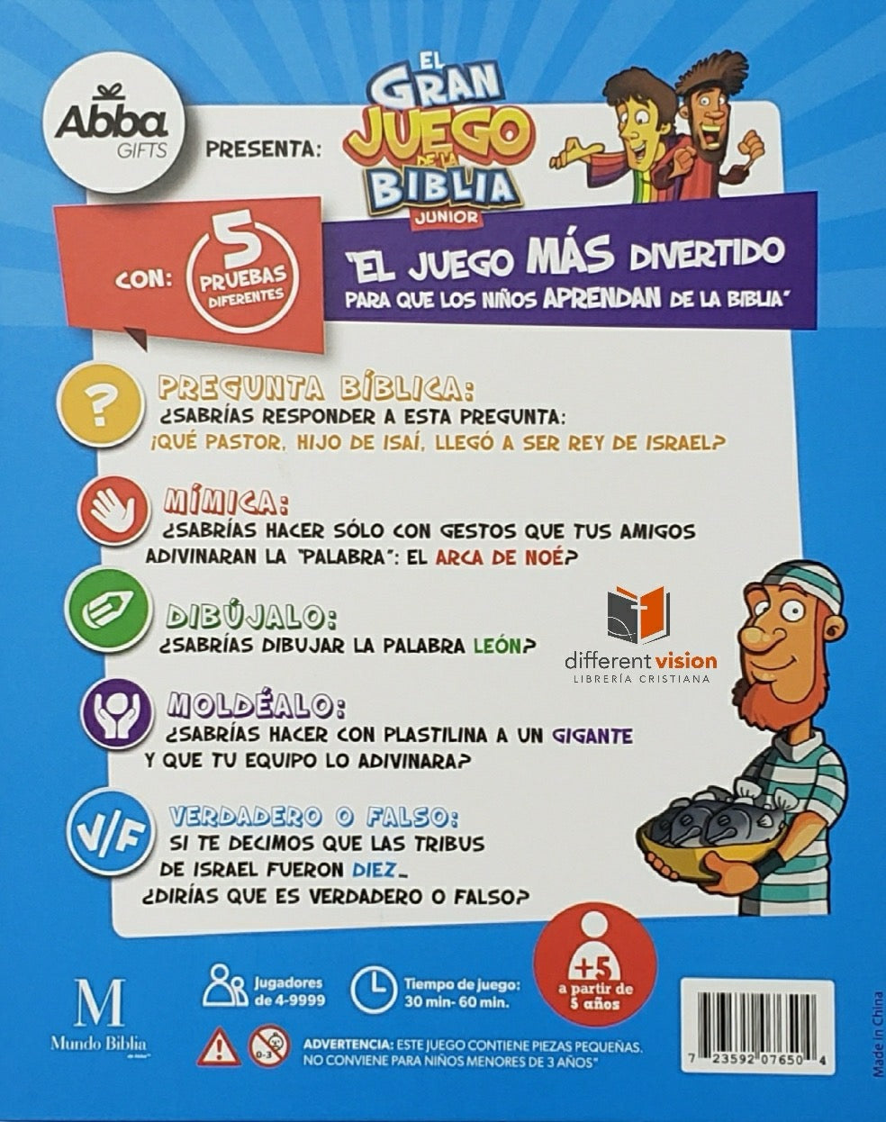 EL GRAN JUEGO DE LA BIBLIA JUNIOR