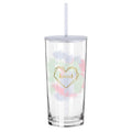 GLASS TUMBLER: LOVED