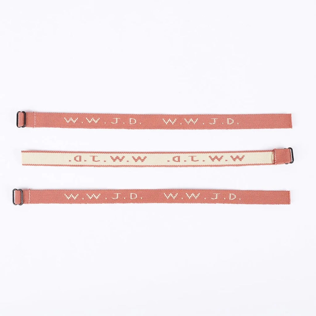 BRAZALETE: WWJD "WHAT WOULD JESUS DO?"