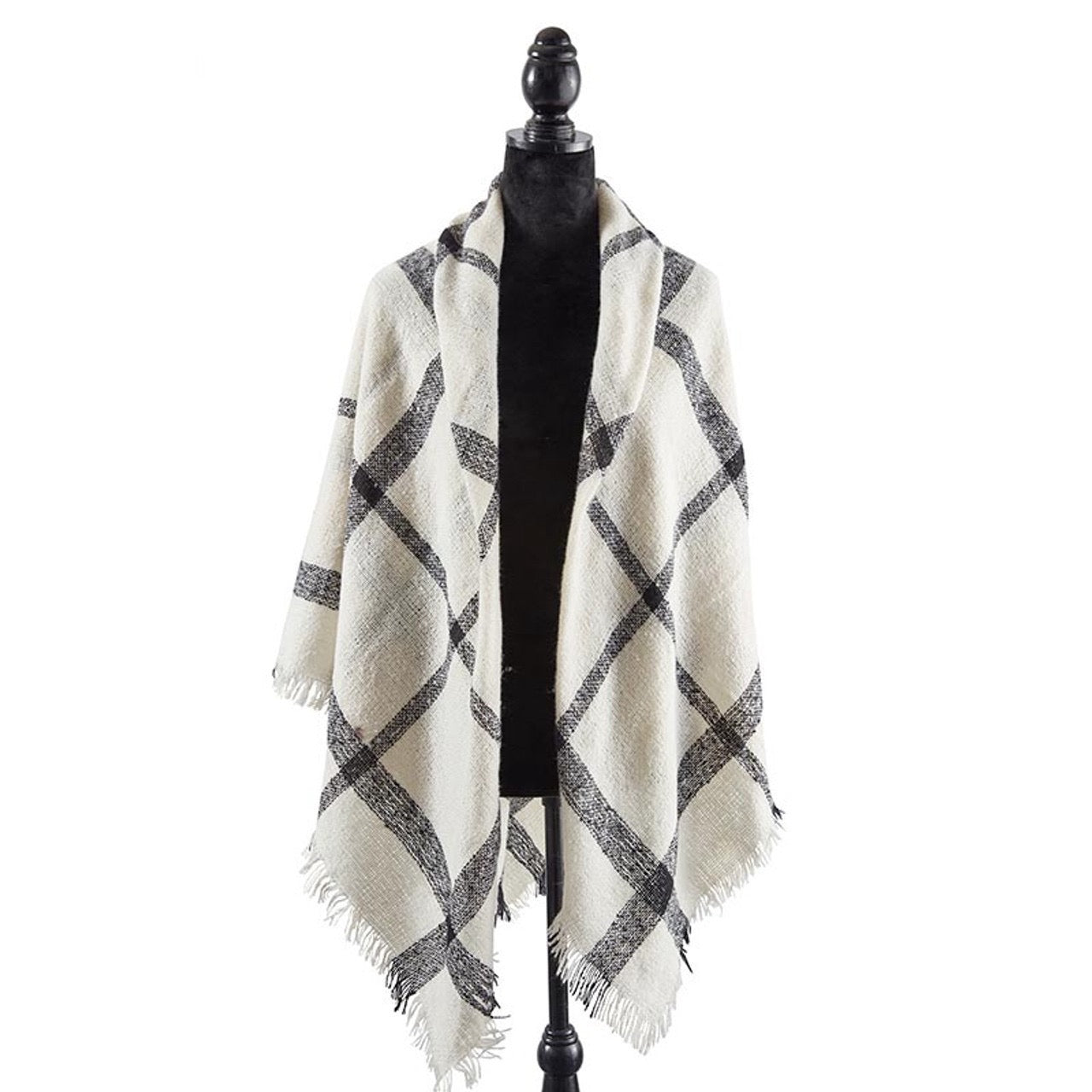 BUFANDA DE CUADROS GRANDES: WRAPPED IN LOVE