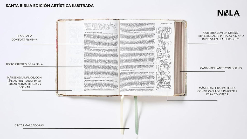 NBLA: SANATA  BIBLIA EDICIÓN ARTÍSTICA