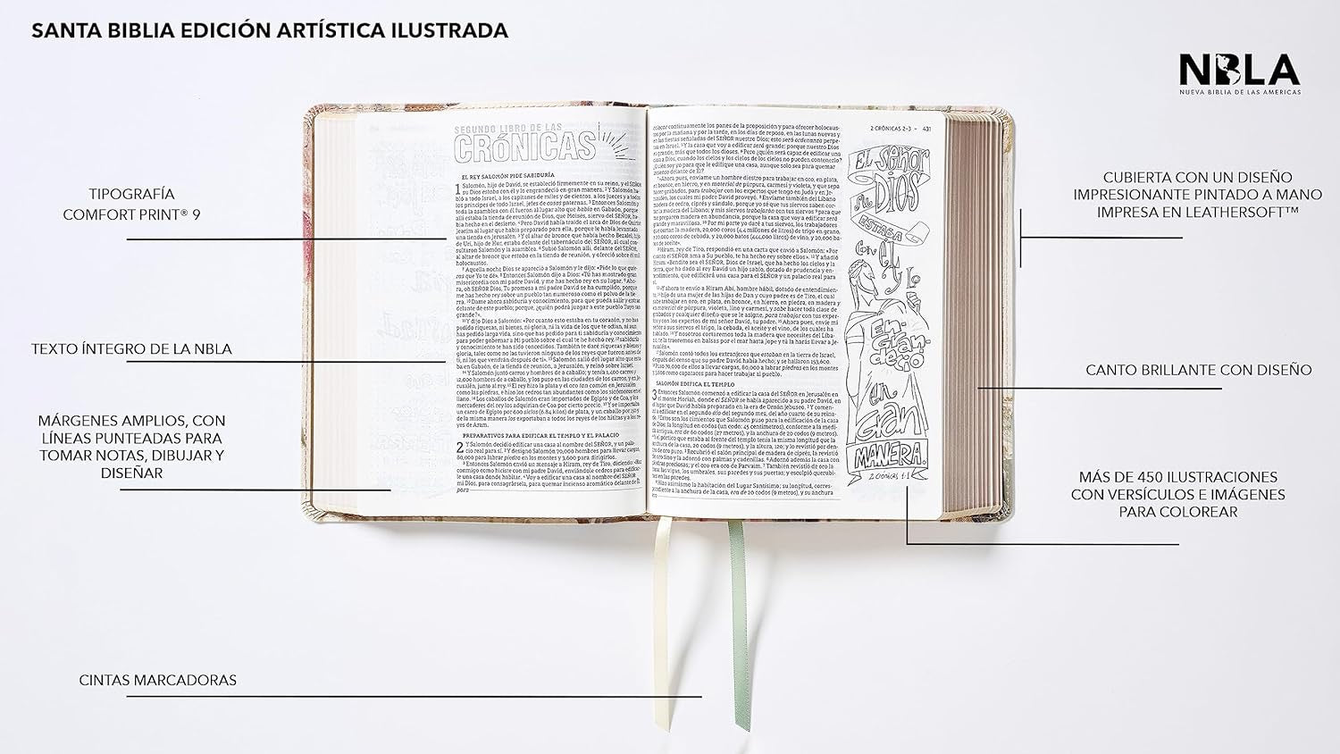 NBLA: SANATA  BIBLIA EDICIÓN ARTÍSTICA