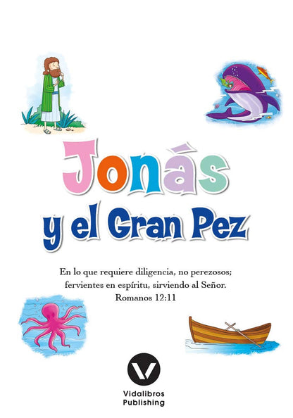 LIBRO DE PEGATINAS: JONÁS Y EL GRAN PEZ