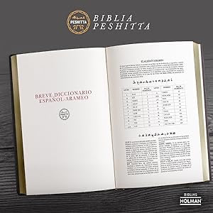 Introducción de libros bíblicos: La Biblia Peshitta cuenta con introducciones a cada libro de la Biblia. Cada introducción resalta la Palabra Aramea del Título