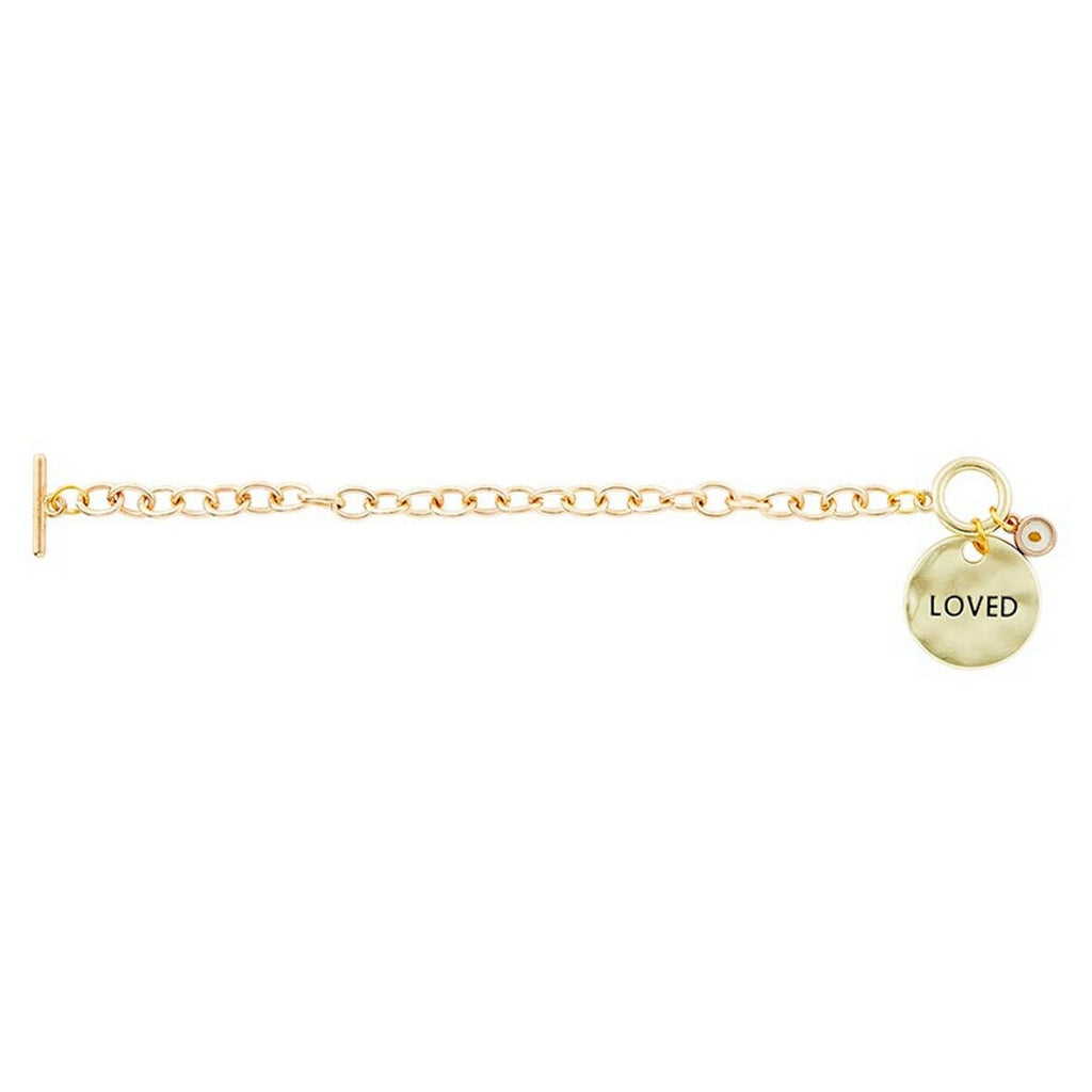 PULSERA: COLECCIÓN FE  "LOVED"