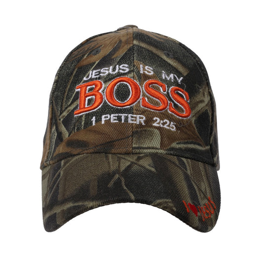 GORRA: JESUS IS MY BOSS