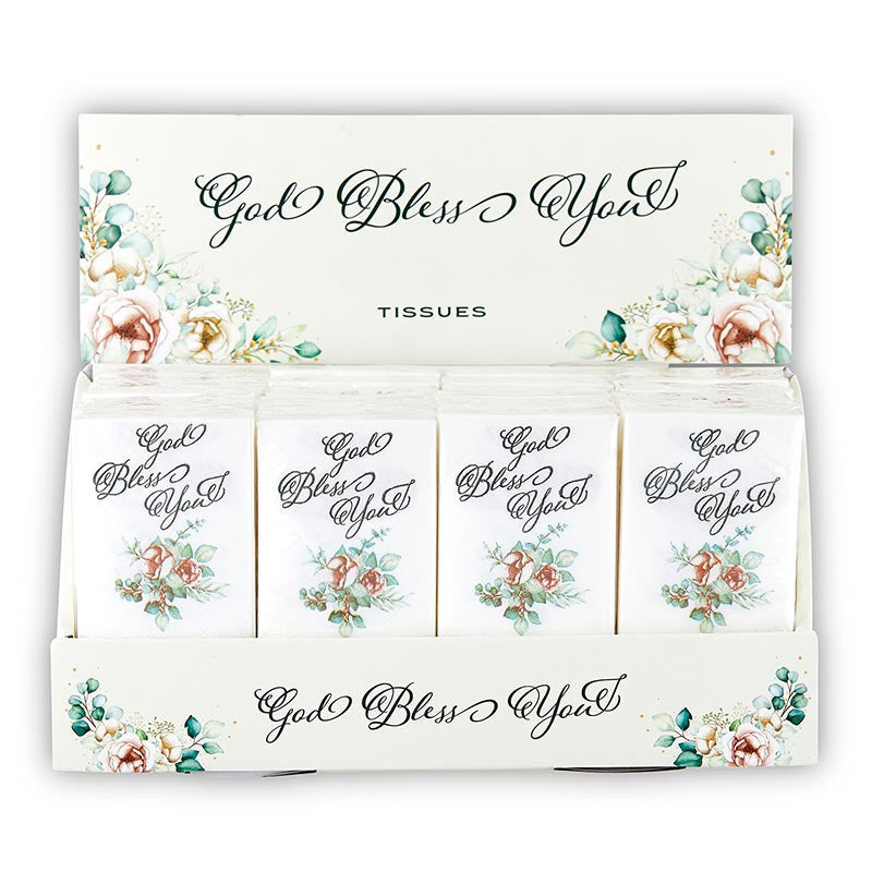 TISSUE: PAQUETE DE PAÑUELOS: FLORAL