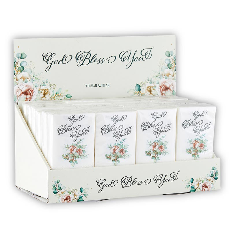 TISSUE: PAQUETE DE PAÑUELOS: FLORAL