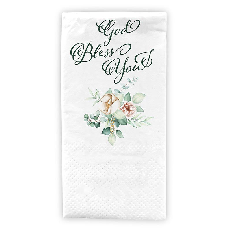 TISSUE: PAQUETE DE PAÑUELOS: FLORAL