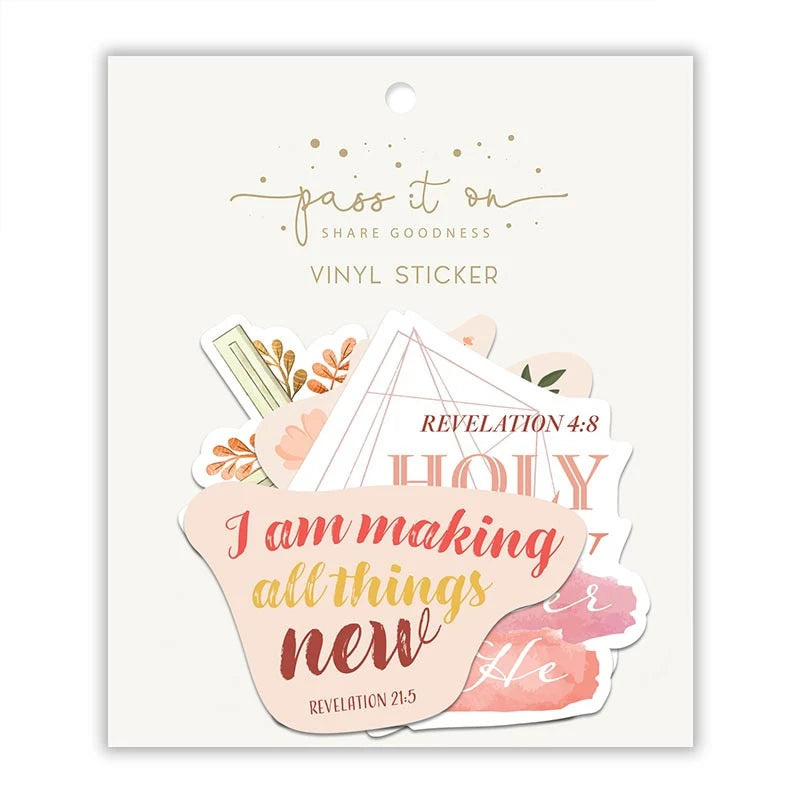 STICKER DE VINILO IMPERMEABLE: EXPRESA TU FE