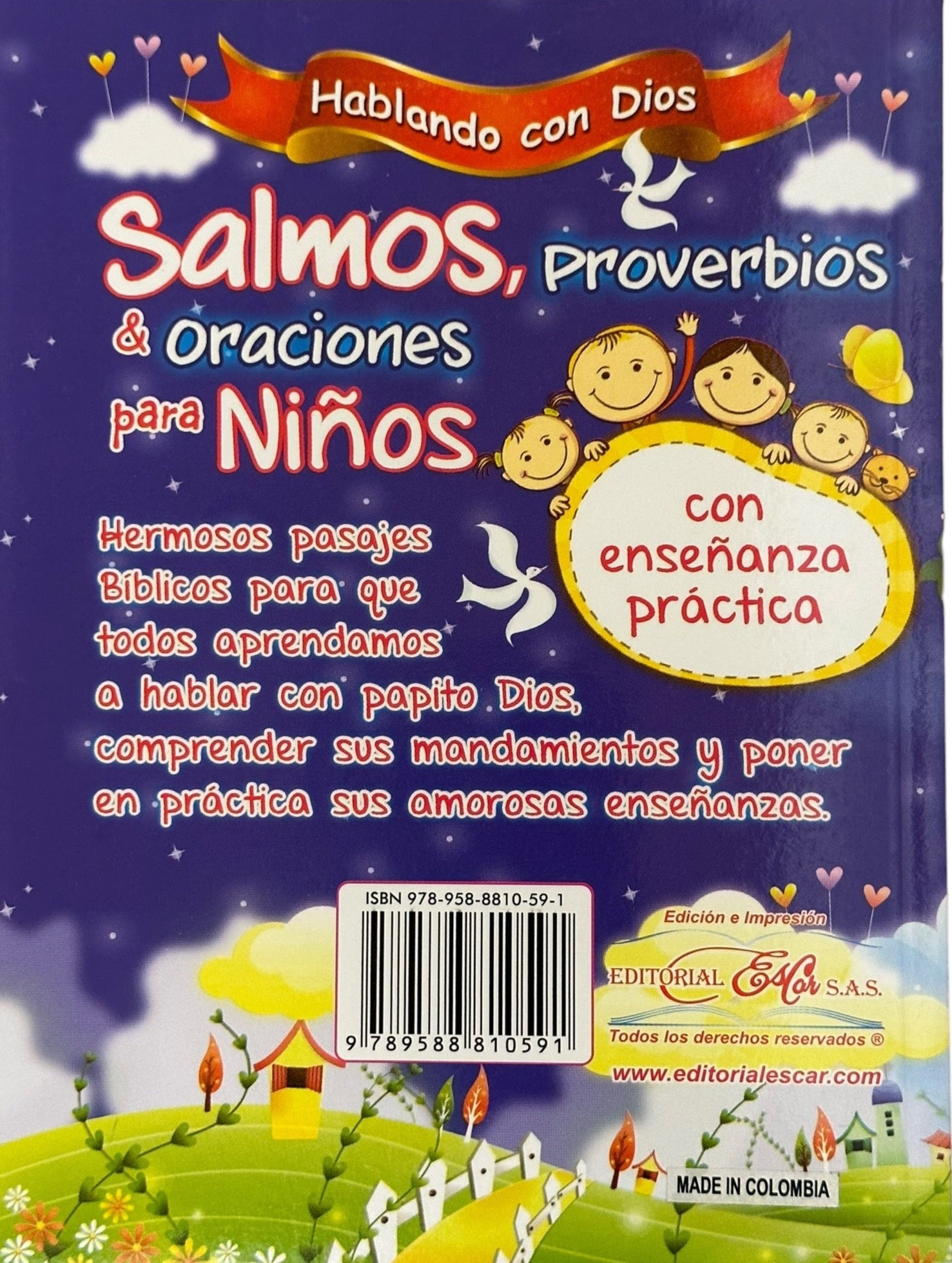 SALMOS, PROVERBIOS Y ORACIONES PARA NIÑOS