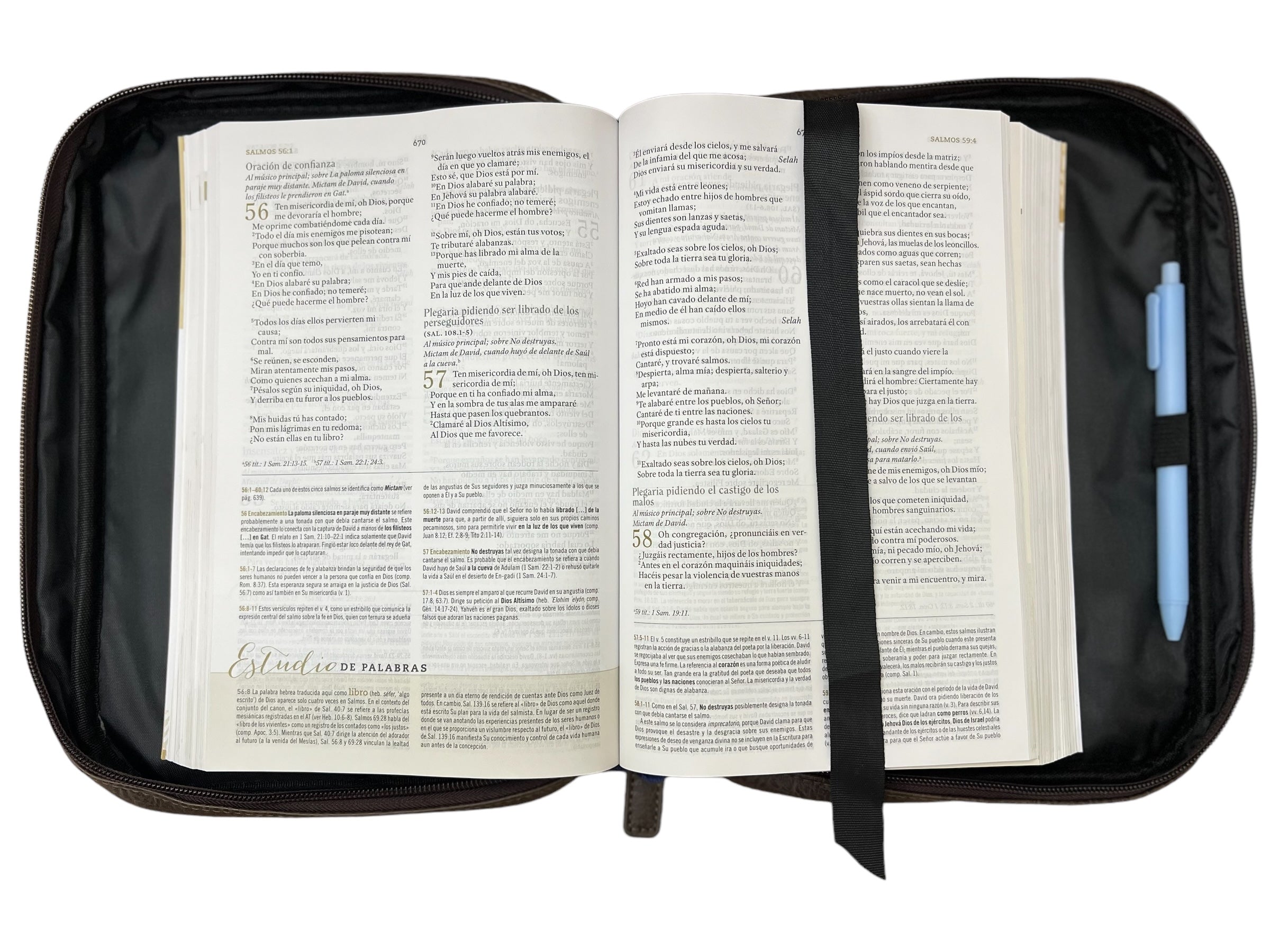 CUBIERTA PARA BIBLIA: LEATHER