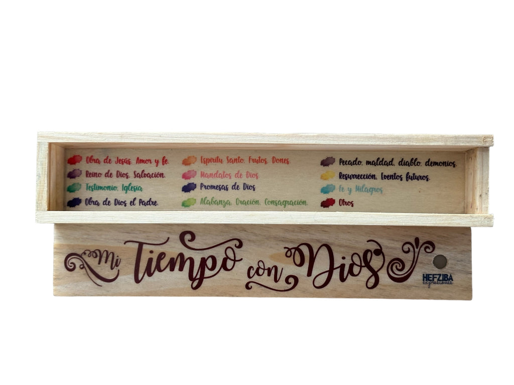 LAPICES DE COLORES: TIEMPO CON DIOS