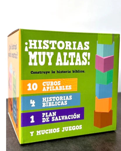 JUEGO DE CUBOS APILABLES CON HISTORIAS BÍBLICAS
